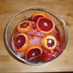 Blood Orange Marinade Doing Its Thing