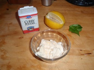 Lemon Basil Curry Aioli Lemon Basil Curry Aioli