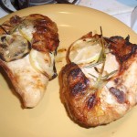 Lemon, Rosemary, Garlic and Sage Chicken Breasts Fresh from the Grill