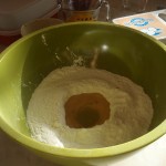 Make a Well in the Flour Mixture
