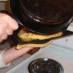 Flipping Tortilla Espanola