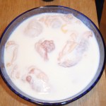 Chicken Soaking in Buttermilk