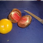 Slicing Heirloom Tomatoes