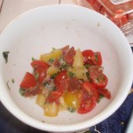 Tomato Mixture Prepped