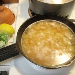 Liquids Added to Skillet