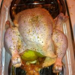 Roasted Chicken with Lemon, Thyme and Garlic
