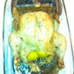 Roasted Chicken with Lemon, Thyme and Garlic