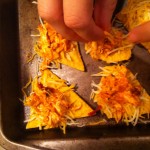 Adding Chipotle Chicken to Individual Chips