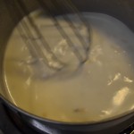 Whisking Cheese Sauce