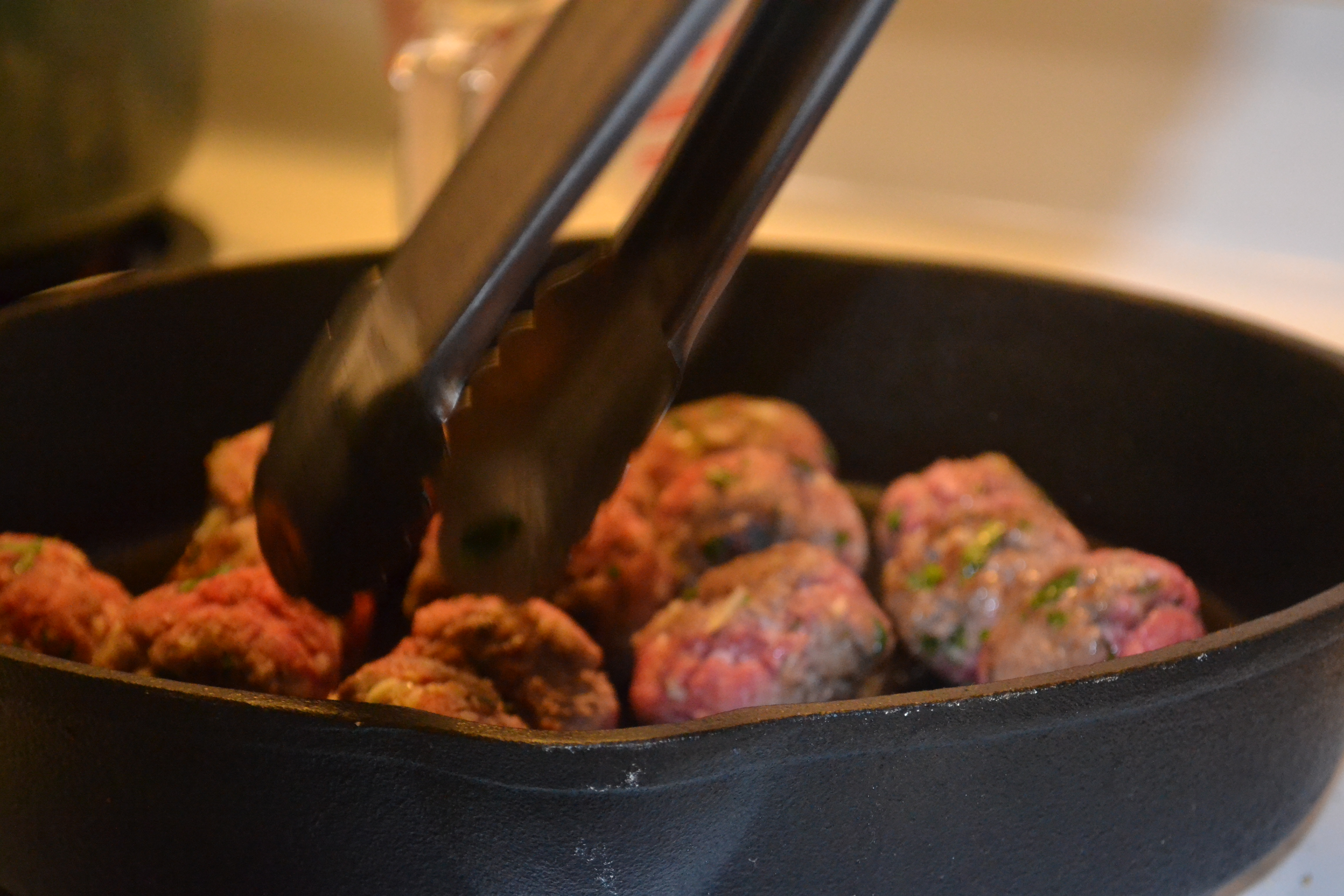 Browning the Meatballs